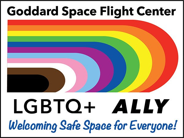 Sticker - LBGTQ+ Ally GSFC