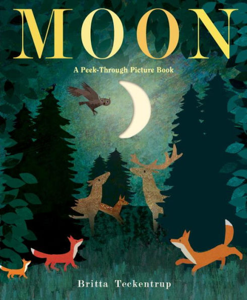 Moon Peek-Through Board Book