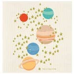 Dishcloth - Stars & Planets