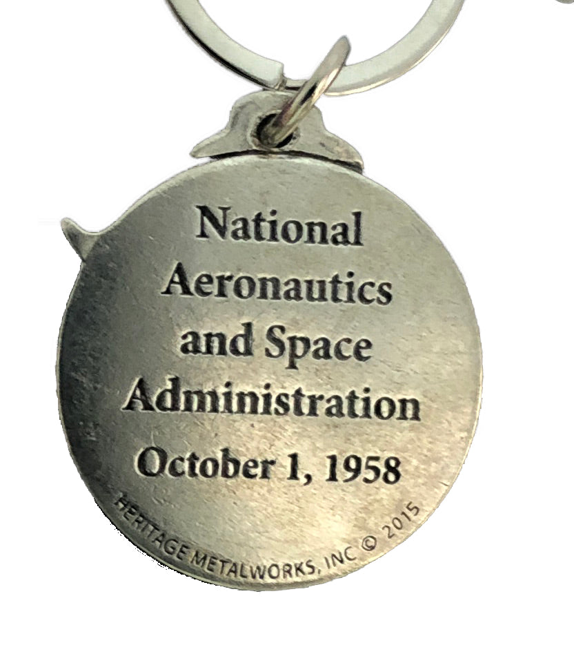 Keychain - Pewter NASA