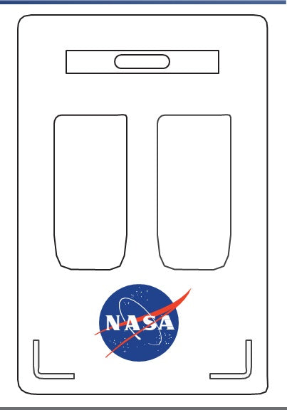 Badge Holder - NASA 2 card